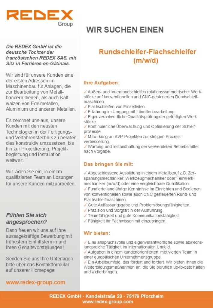 Rundschleifer-Flachschleifer